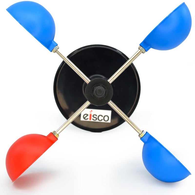 EISCO مقياس سرعة الرياح الصغير بتصميم متين ومقاوم للعوامل الجوية للاستخدام الخارجي والتعليمي - Image 4