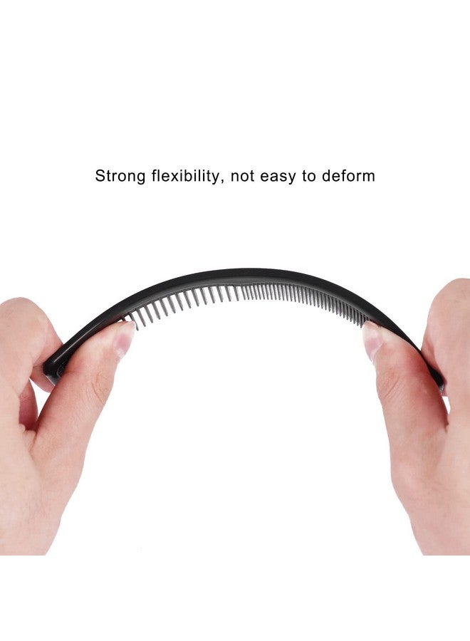 Hipruict Hair Comb, 50 Pack Disposable Combs Individually Wrapped, Sturdy Double Tooth Hair Pocket Comb, Bulk Combs for Homeless, Charity, Care Pack, Black - Image 5