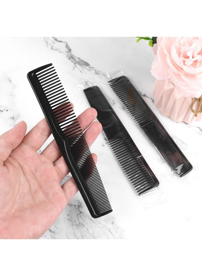 Hipruict Hair Comb, 50 Pack Disposable Combs Individually Wrapped, Sturdy Double Tooth Hair Pocket Comb, Bulk Combs for Homeless, Charity, Care Pack, Black - Image 4