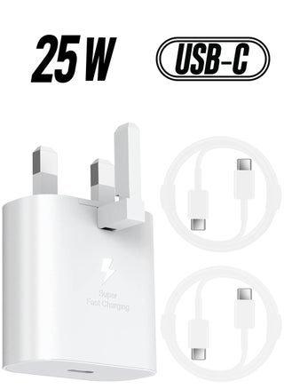 White Full charger 25w