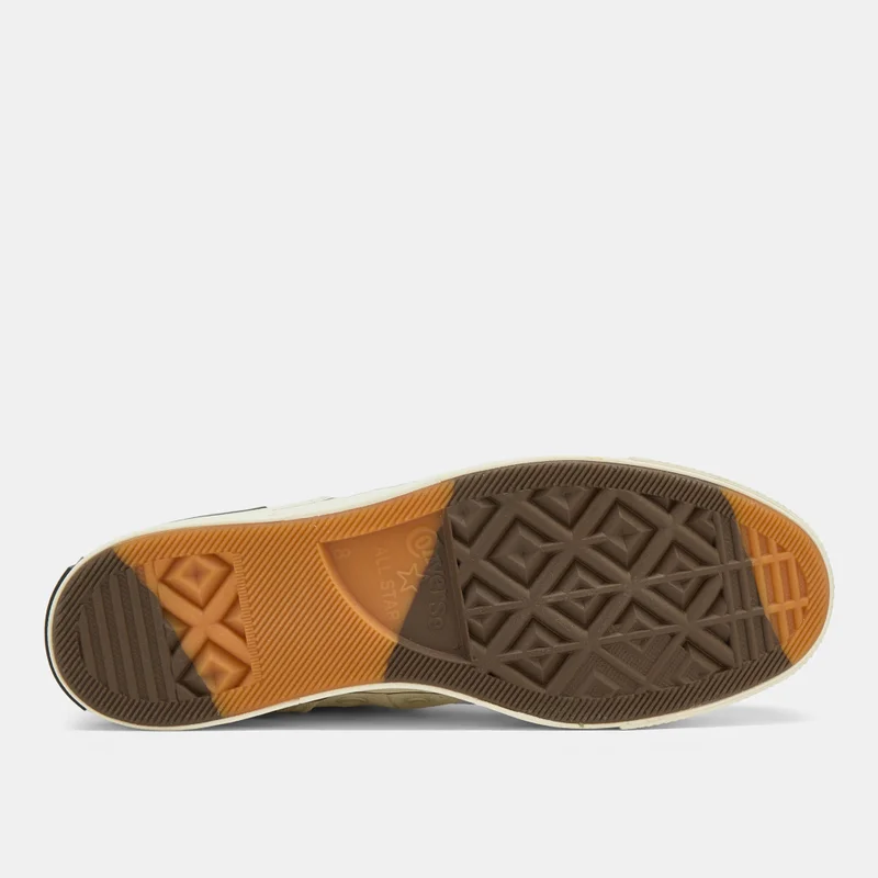 Converse Brown Women's Chuck 70 Plus XHi Platform Shoes for Women | Best Price UAE