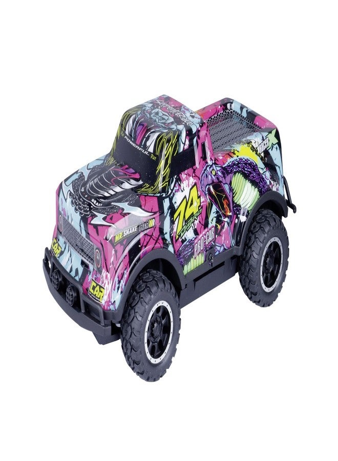 Revell Ghost Driver Remote Control Toy Car for Kids Light Up Toy 2.4GHz RC Cars Truck Gifts for 6 7 8 9 10 Years Old Boys Girls, Purple - Image 3
