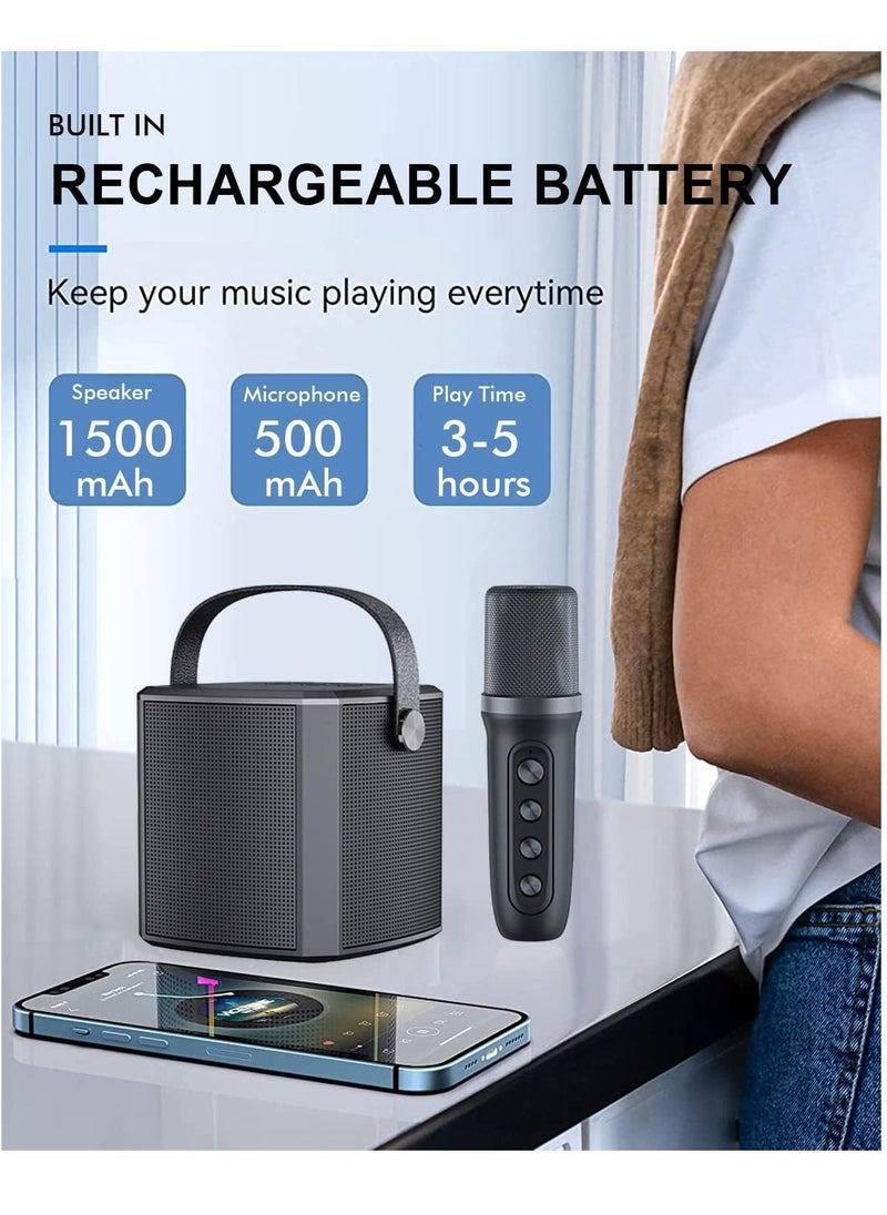 JAJEEK Karaoke Machine with Bluetooth & Microphones – Portable PA System, Karaoke Set with Speaker, Wireless Karaoke Microphone, Party & Family Fun, Easy to Use Home Entertainment, Perfect for Singing and Karaoke Lovers in UAE - Image 2