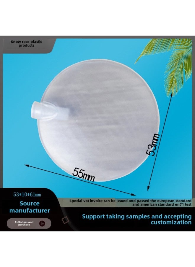 Source BB Called Airbag Round Transparent Sounder BB Called Airbag Order Plastic Toy Accessories Pinch Call-Height:30*16mm