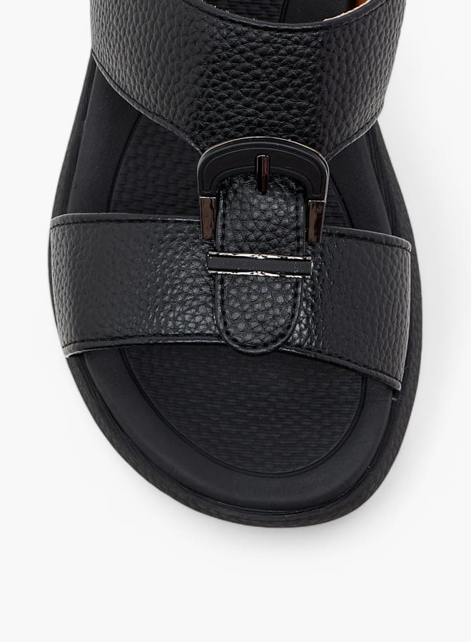 Le Confort Boys Textured Slip-On Arabic Sandal  - Image 3