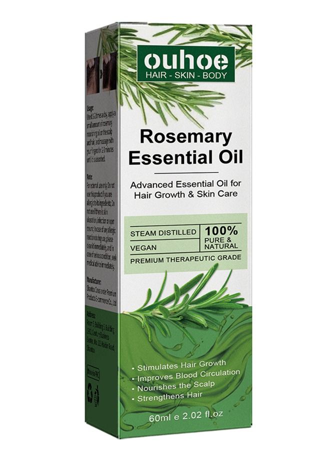 OUHOE Rosemary Hair Growth Essential Oil 60ml