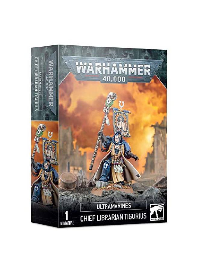 Games Workshop Ultramarines Chief Librarian Tigurius Warhammer 40000 - Image 2
