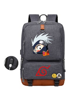 Naruto Teenage Students Men And Women Printed Casual Travel Backpack 