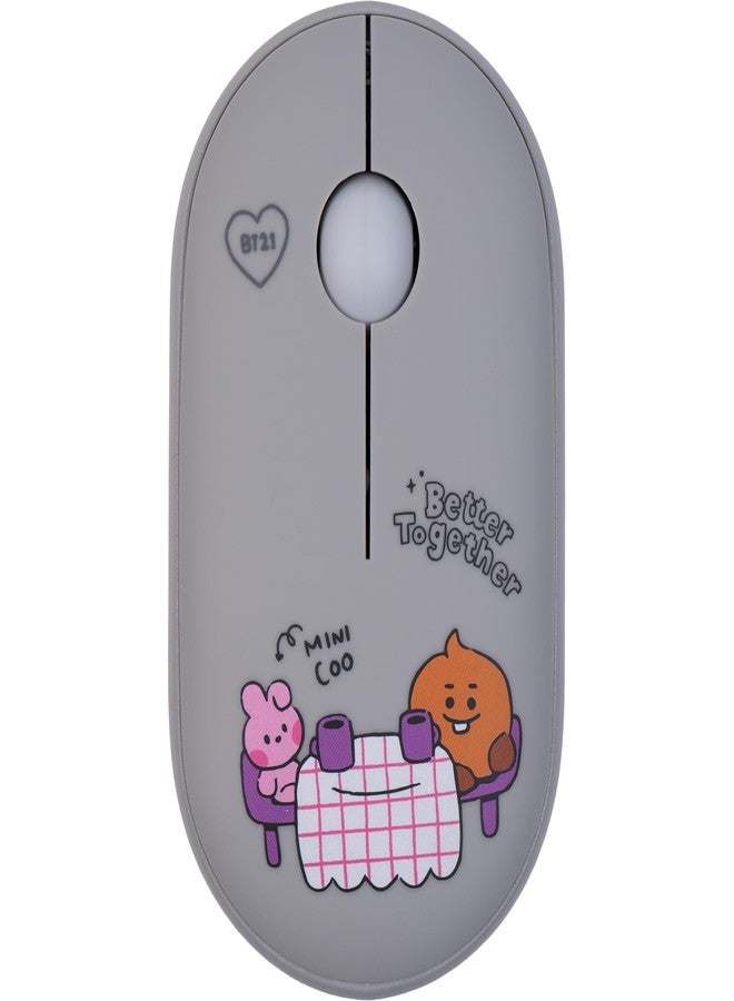 Hamee BT21 My Little Buddy Series Mouse [Computer Mouse Wireless Cute] [Silent Nano Receiver Mouse Office Birthday] [BT21 Mouse] for Laptop, iPad, MacOS, PC, Windows, Android - SHOOKY - Image 1