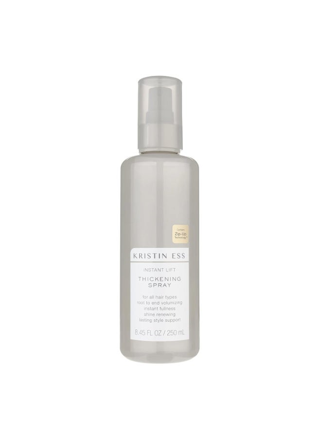 Kristin Ess Kristin Ess Hair Instant Lift Thickening Spray for Volume + Fullness on Fine Hair, Shine Renewing, Style Support, Sulfate and Paraben Free, 8.45 fl. oz. - Image 1