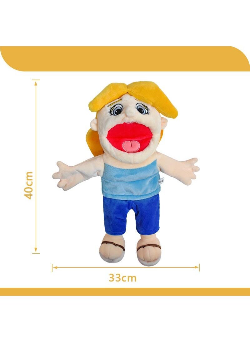 General - 1 Pcs Jeffy Feebee Series Puppets Adoptive Mother Plush Toy 40Cm - Image 1