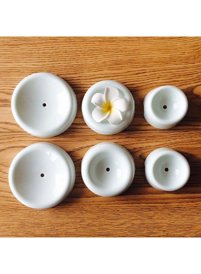EORTA Set of 12 Fondant Forming Cups Button Shaped Drying Holder Sugar Flower Fondant Gumpaste Chocolate Forming Shaping Mold Cake Decorating Tools for DIY Craft Cake Art, White - Image 5