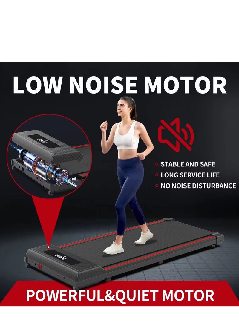 RH Foldable blue treadmill for home use max load weight 120 kg with speed 1-8 km per hour easy to use with smart screen and protection pad - Image 5