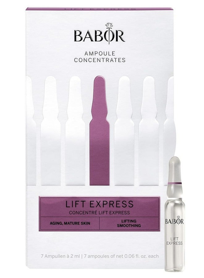 بابور أمبولات بابور ليفت إكسبريس المركزة، تأثير رفع فوري يملأ الخطوط والتجاعيد حتى 6 ساعات، كبسولة للعناية بالبشرة، مصل مضاد للشيخوخة، يزيد من شد البشرة ومرونتها، 7 علاجات - Image 1