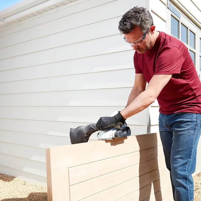 Mac Allister Mshp900 900W 230-240V Corded Planer, 3 Mm Size, White/Black - Image 3