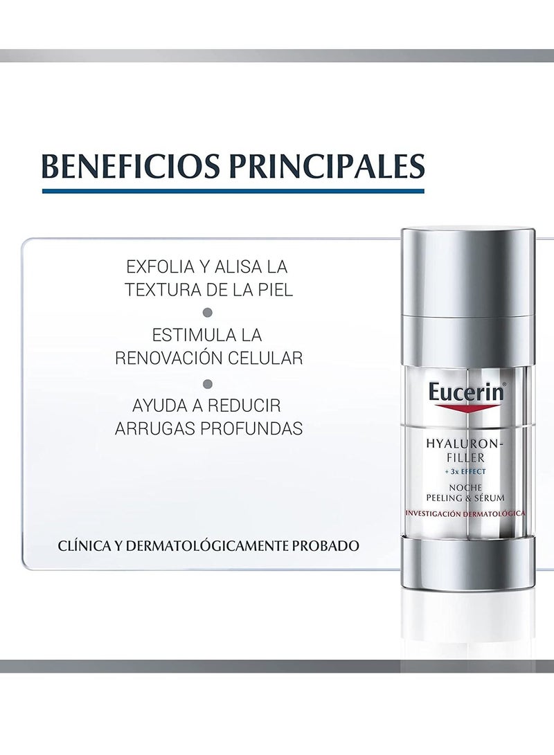 Eucerin Hyaluron Filler peeling and serum noche - Image 2