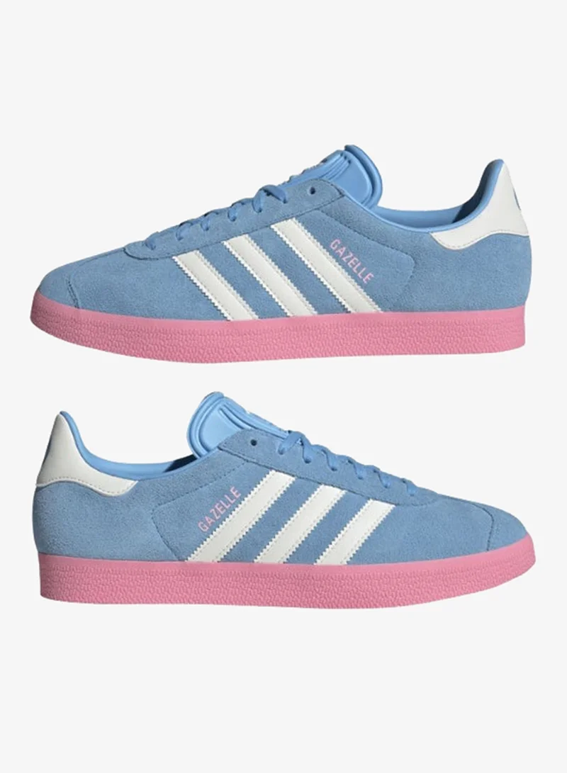 adidas حذاء كرة قدم غزال أزرق للرجال