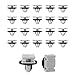 Gistilli 20pcs Rocker Fender Exterior Trim Molding Clip Compatible with Jeep Grand Cherokee Compass 68172491AA 68271803AA 68395627AA - Image 2
