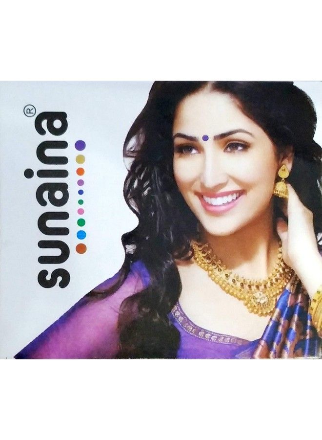 Sunaina Matching Plaza Black Round Bindis For Women Size7 (Size 5Mm) - Image 4