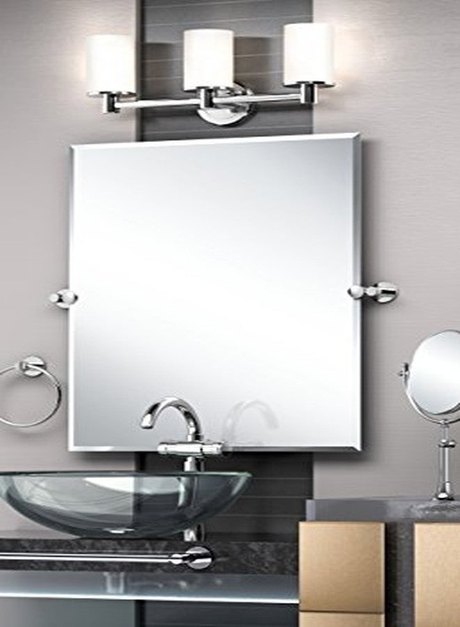 Gatco 4682 Channel Towel Ring, Chrome/Wall Mounted Hand Towel Ring for Bathroom - Image 3