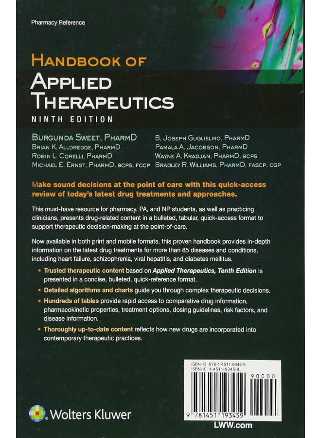 Handbook Of Applied Therapeutics  - Image 2