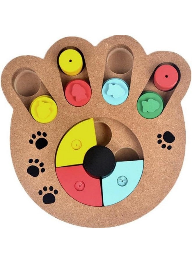 Emily Pets Pet Puzzle Toy Dog Toy Puppy Treats Dispenser Toy Slow Feeding, Intelligence Educational Game For Dogs Interactive Hide And Hide Interactive Game For Dogs And Cats - Image 1