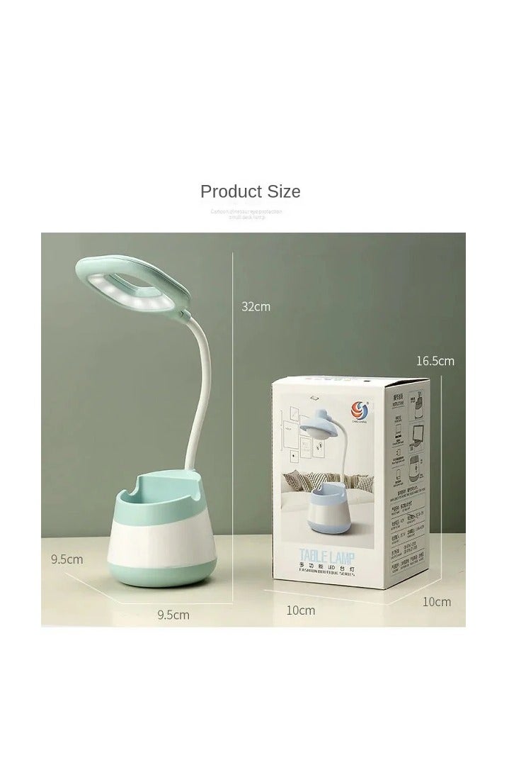 اباجوره مكتب بذراع مرن، قابل للتعديل بزاوية 360 درجة لأجهزة الكمبيوتر والدراسة (متعدد الالوان ) - Image 4