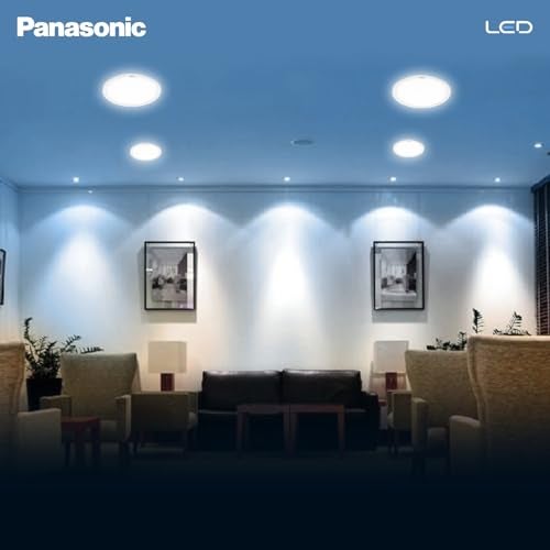 Panasonic باناسونيك 15 واط LED PC Downlighter، مصباح سقف دائري للمنازل والمكاتب مع فتحة 150 مم، إضاءة سقف باردة بيضاء (PDLM01157R3) - Image 5