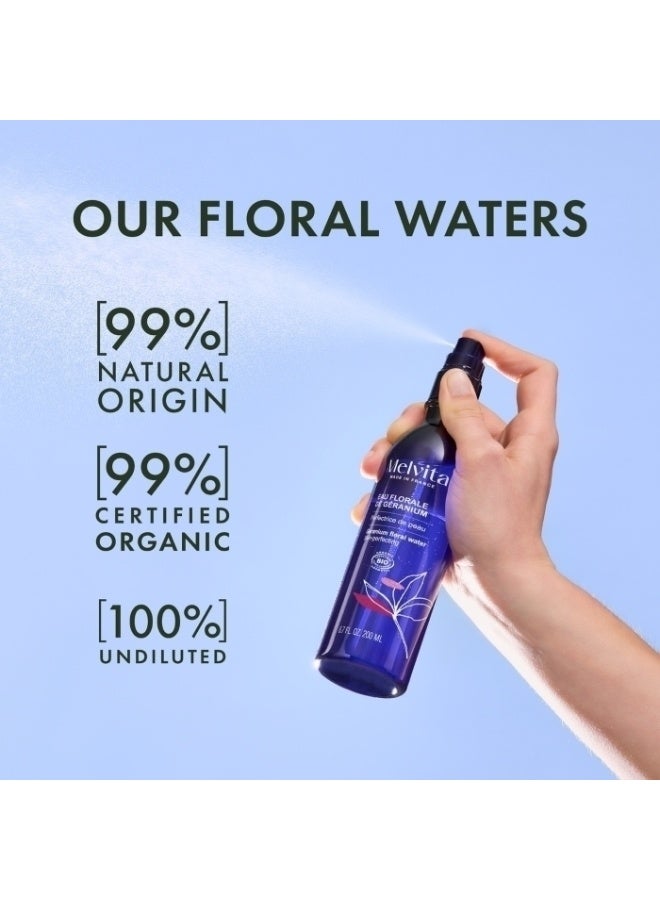 Melvita Organic Cornflower Floral Water 200 ml - Image 2
