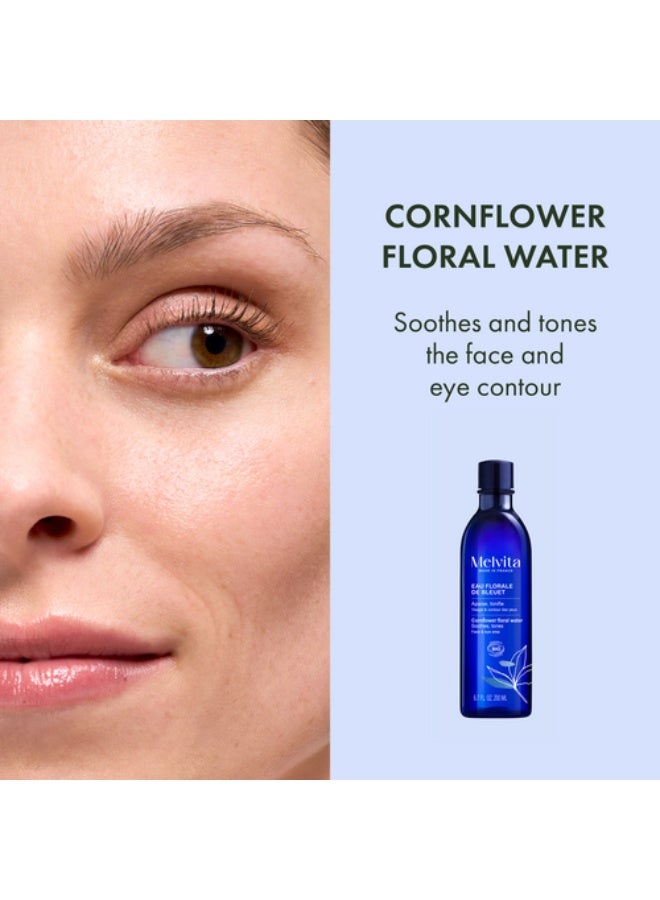 Melvita Organic Cornflower Floral Water 200 ml - Image 4