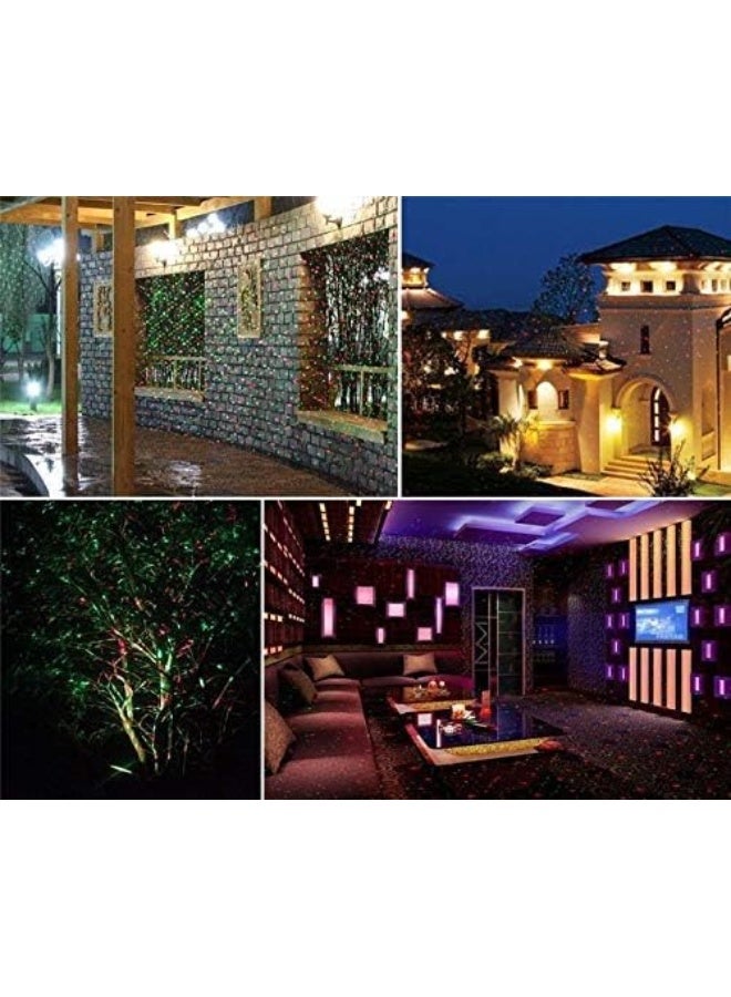 Outdoor Christmas Laser Projector Sky Star Stage Spotlight Showers Landscape Garden Lawn Light DJ Disco Lights RG Decorations - Image 3