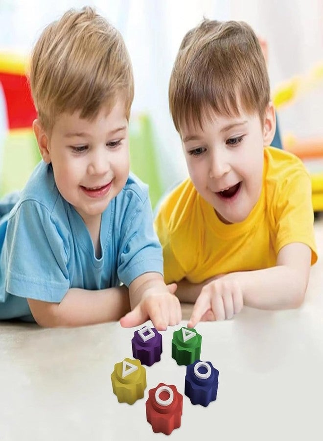 MAPA PLAY Plastic Gonggi Korean Traditional Game Set 5 Stones with Storage Case Fun Indoor Outdoor Activity Toy for Kids and Family (Without Case-Multicolor) - Image 4