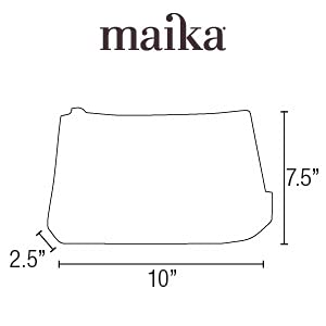 maika Women's Cosmetics Pouch, Waxed Ash - Image 4