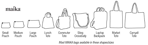 maika Women's Cosmetics Pouch, Waxed Ash - Image 3