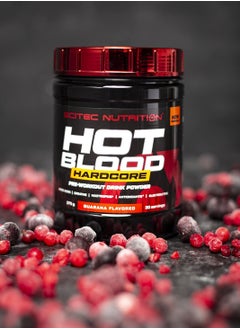 SCITEC NUTRITION Hot Blood Hardcore Pre Workout Tropical Punch 30 Servings Explosive Energy  - Image 2