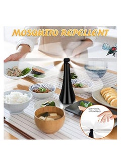 Y&D Fly Repellent Fan for Flies  Tables Indoor Outdoor Meal Portable Fan Food Protector Lightweight Soft Touch Blades Tabletop Dinner Party BBQ  - Image 3