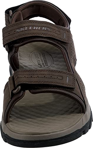 SKECHERS صندل مائي مفتوح من سكيشرز للرجال، شوكولاتة، 8 - Image 3