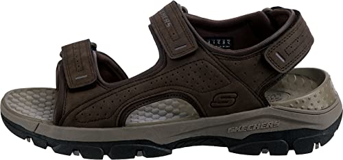 SKECHERS صندل مائي مفتوح من سكيشرز للرجال، شوكولاتة، 8 - Image 2