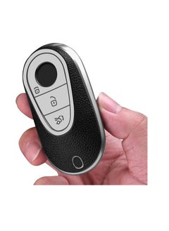 OUYoo OUYoo Car Key Case for Mercedes Benz, Key Case Cover for Mercedes Benz C S Class W206 W223 2020UP, Key Case Protective Accessory,Bring a key chain.  - Image 3