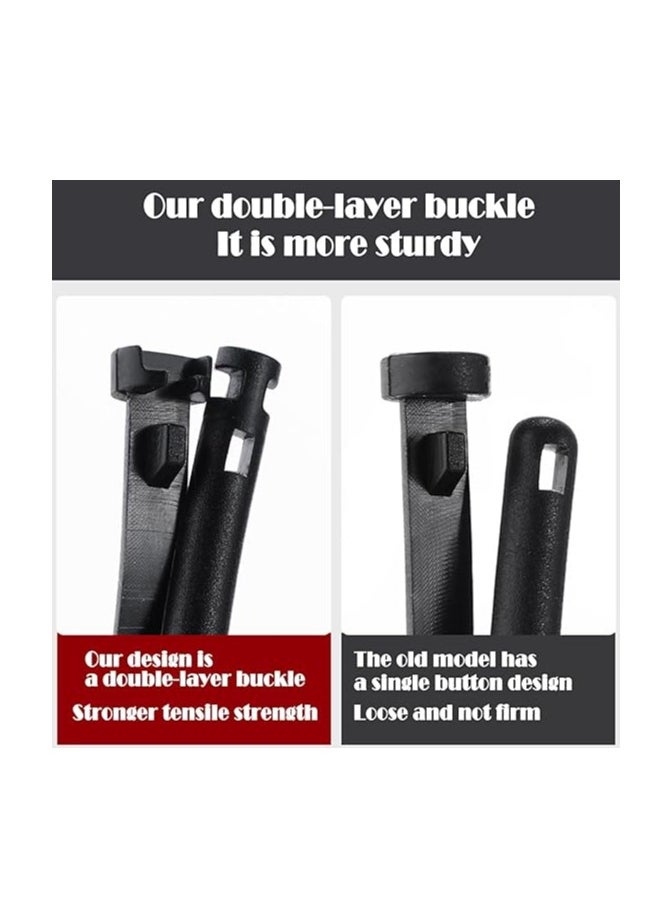 OUYoo - OUYoo Car Key Case for Mercedes Benz, Key Case Cover for Mercedes Benz C S Class W206 W223 2020UP, Key Case Protective Accessory,Bring a key chain. - Image 1