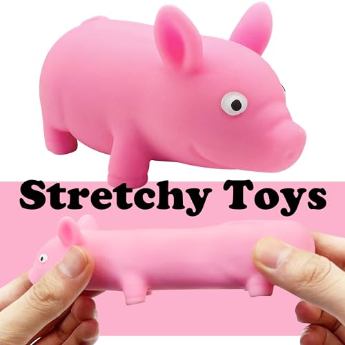 ZTATU Splash Pig Stretchy Toys Stress Balls for Adults and Kids 1PCS Squishy Fidget Toys Sensory Sand Filler Squishy Stress Ball Party Favors Squishy Pig Gifts Stress Relief Toy for ADD ADHD OCD - Image 5