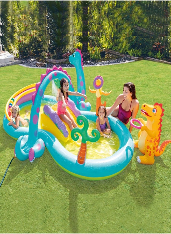 Dinosaur Themed Inflatable Swimming and Play Pool for Kids - pzsku/ZBF36D2673D63A4E9462CZ/45/_/1696679565/ec4597f6-cea2-45d7-8c64-97f5c197a075