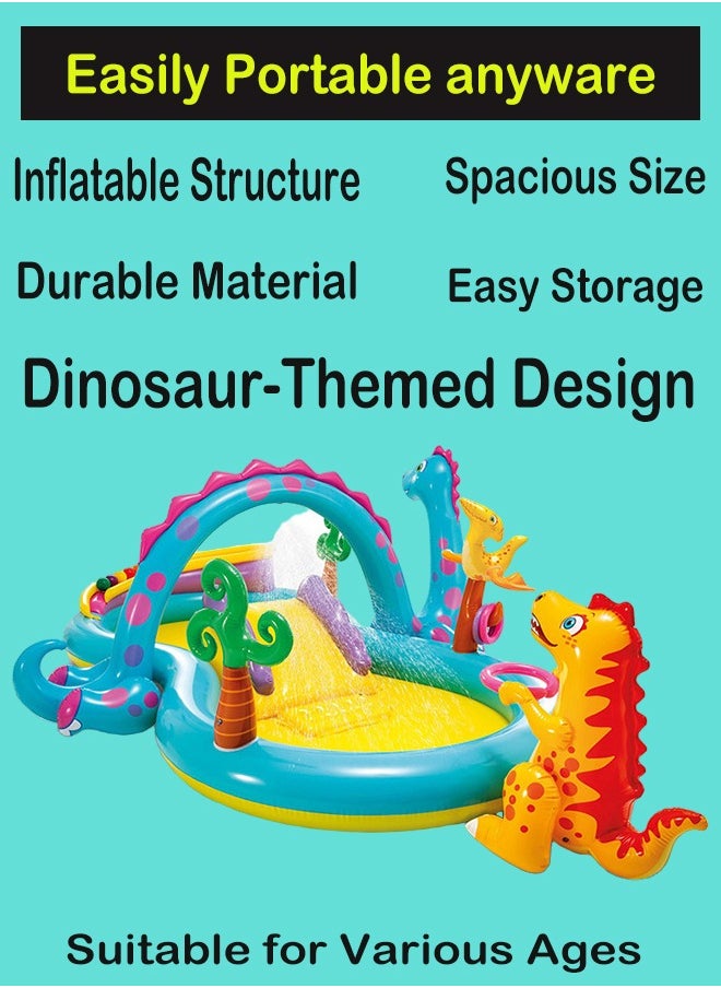 Dinosaur Themed Inflatable Swimming and Play Pool for Kids - pzsku/ZBF36D2673D63A4E9462CZ/45/_/1696679565/f654f424-1633-4d57-b9ba-0aac950fb006