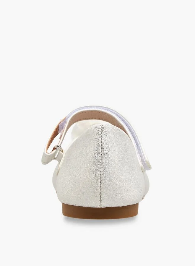 Flora Bella By Shoexpress WHITE Flora Bella Girls Floral Embellished Mary Jane Shoes for Women | Best Price UAE