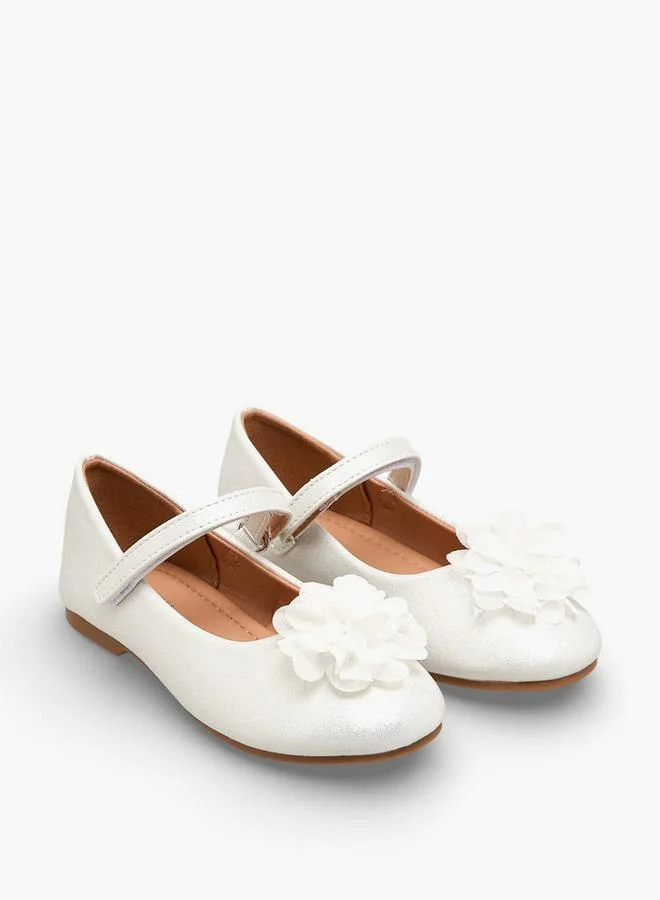 Flora Bella By Shoexpress Flora Bella Girls Floral Embellished Mary Jane Shoes