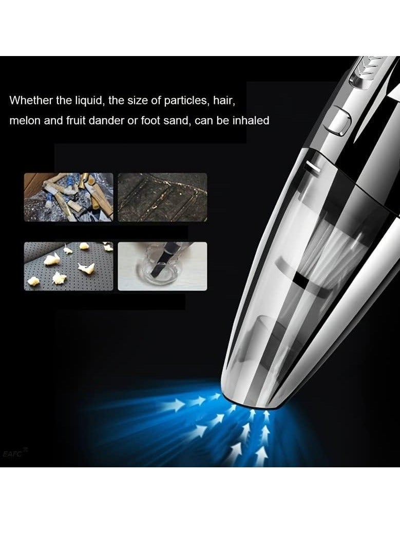 LIMOS Vacuum Cleaner, 120 W High Power, Rechargeable Portable Vacuum, Strong Suction for Pet Hair - Image 4