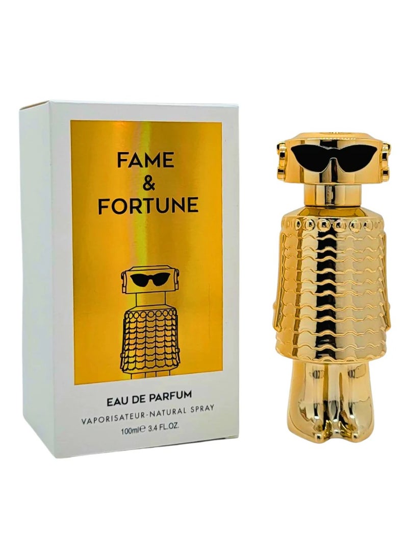 ONLYOU PFRFUME COLLECTION FAME & FORTUNE B996-1 EAU DE PARFUM - GOLD - 100 ML - Image 2