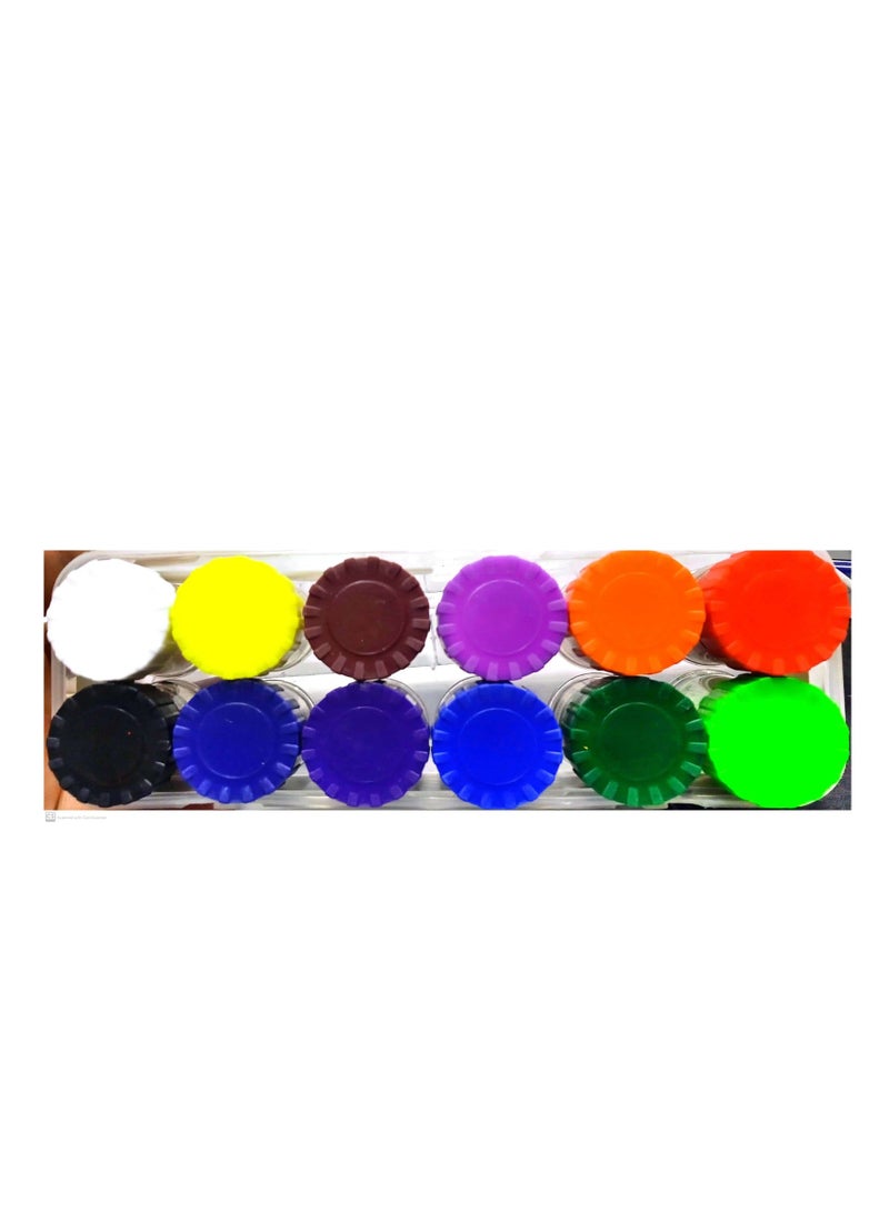 Flamingo ACRYLIC COLOR 12 COLOUR - Image 2