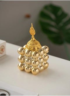 ShebSheb Ceramic Bakhoor Incense Burner,Incense Holders 7.3x7.3x14.5 cm  - Image 2