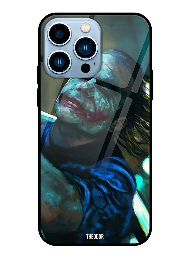 Theodor Protective Tempered Glass Case Cover For Apple iPhone 13 Pro Joker In Car - Image 1